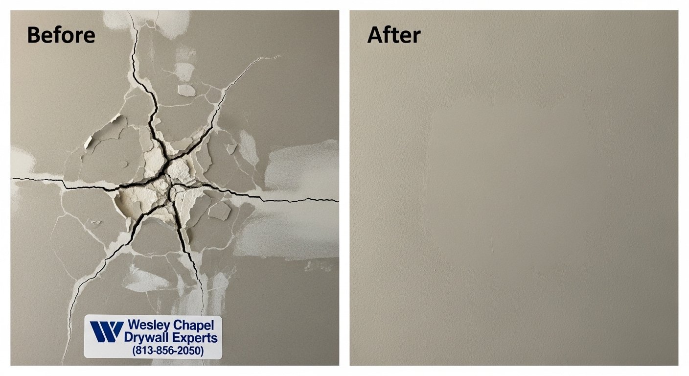 drywall repair photo