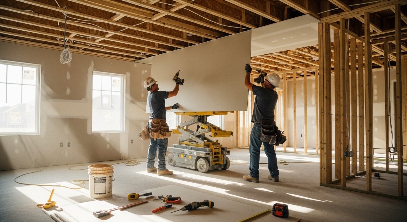 when to replace water damaged drywall photo