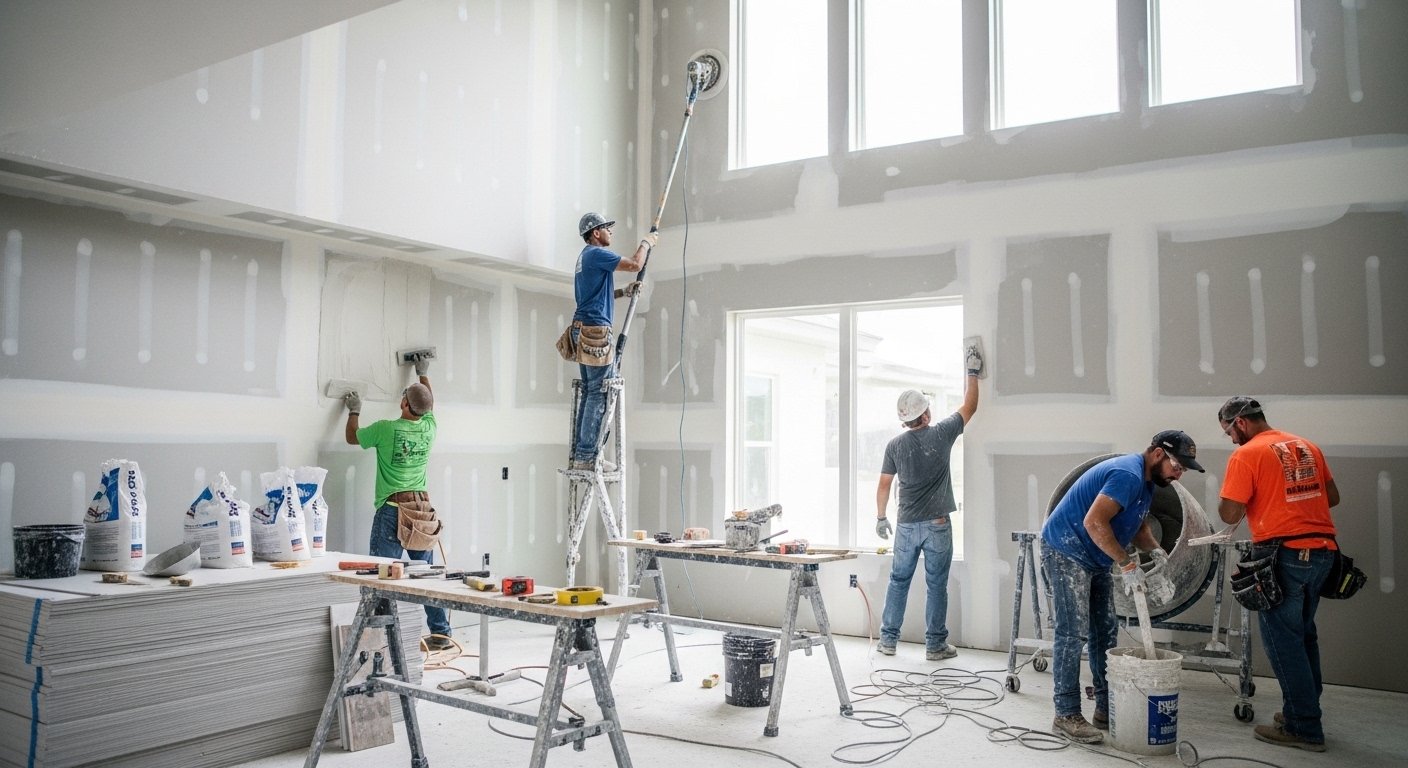 carrollwood drywall repair photo