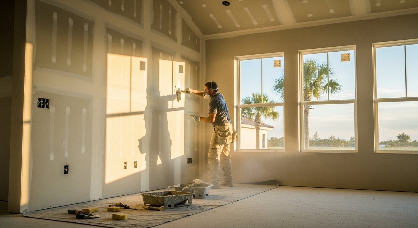 trinity drywall repair photo